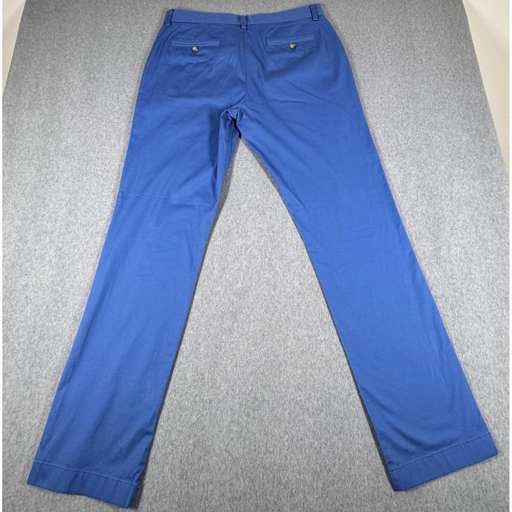 Vineyard Vines Chino Pants Mens 33x32 Blue Slim Fit Cotton Stretch